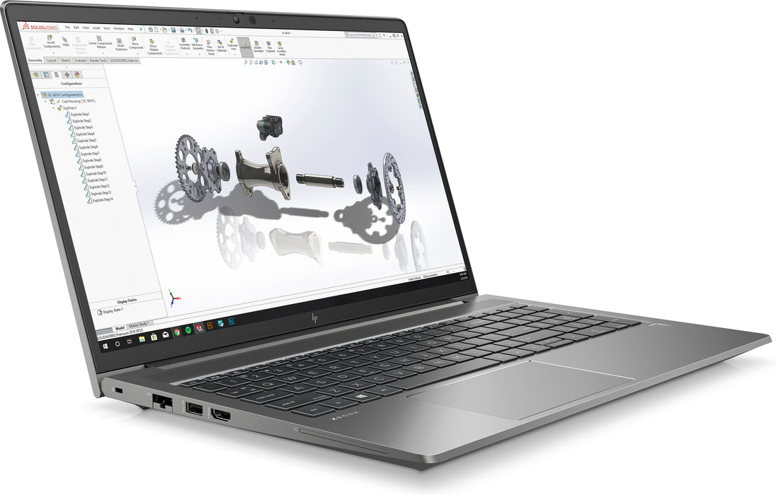 HP Zbook 17 G8 - 17.3" - i7 11e - 32GB - SSD 500 Go - T1200 - Windows Pro