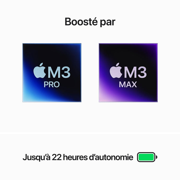 MacBook Pro M3 Max 16" A2991 - M3 Max - SSD 1TB - RAM 48GB