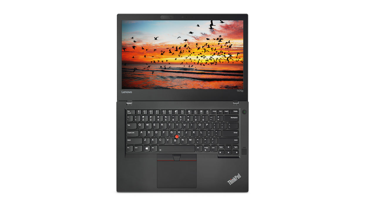 Lenovo T470p 14" laptop - i5 7th - 8GB - SSD 256 Go - Windows Pro