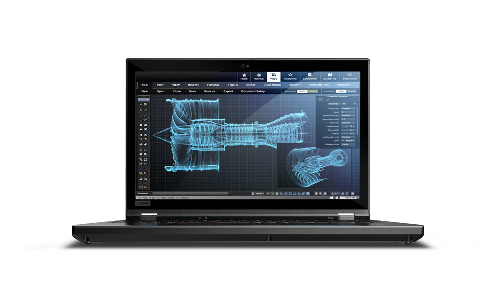 Lenovo P53 Laptop - 15,6" - i7 - 32GB - Quadro T1000 - SSD 512 Gb - Windows Pro