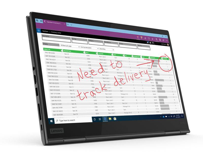 Lenovo Thinkpad Yoga X1 G5 - 14" Touch - i7 10th Gen - 16GB