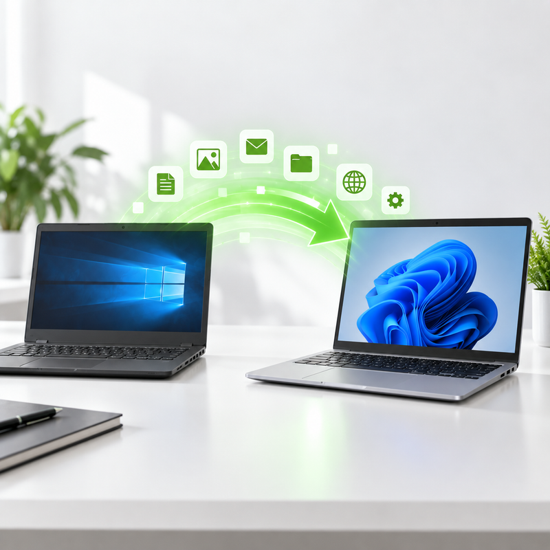 Data transfer & setup
