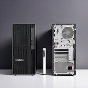 Lenovo ThinkStation P350 Tower - vues avant et arrière
