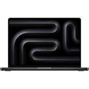 MacBook Pro 14 pouces M3 Pro A2992 Noir sidéral - vue de face