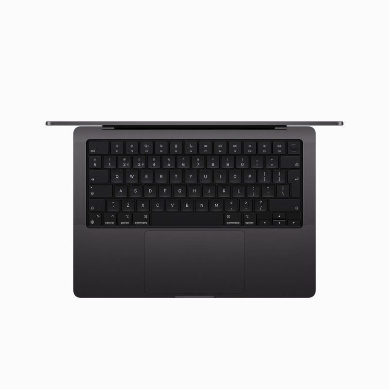 MacBook Pro 14 pouces M3 Pro A2992 Noir sidéral - clavier et trackpad