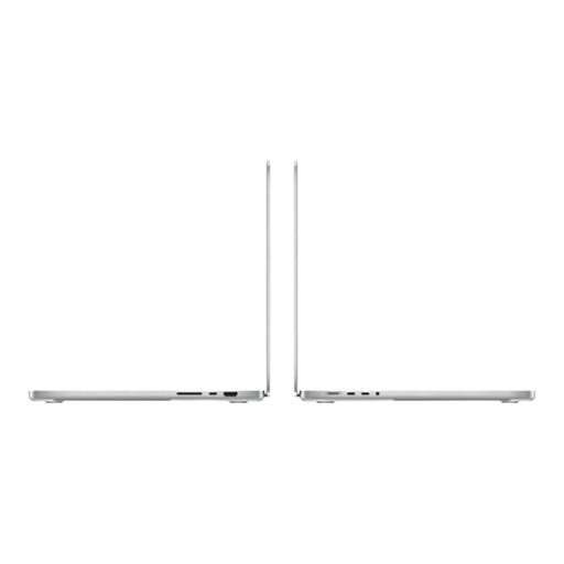 MacBook Pro 16 pouces M2 Pro Argent - vue ouverte