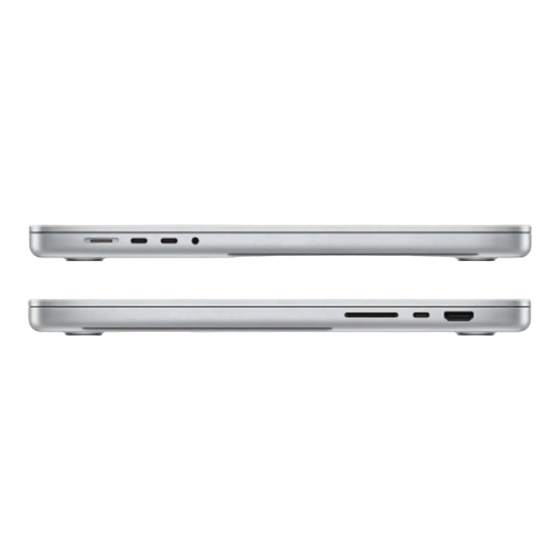 MacBook Pro 16 pouces M2 Pro Argent - connectiques